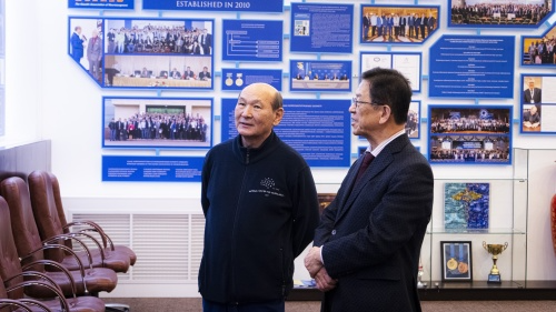 Visit of Professor Kaoru Kurisu, a renowned Japanese neurosurgeon, M.D., Ph.D. from Hiroshima University