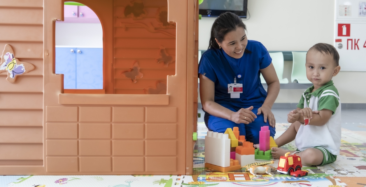 Neurosurgical care for children with various diseases of the nervous system