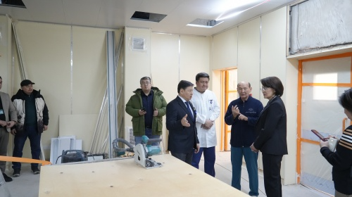  Working visit of the Minister of Healthcare of the Republic of Kazakhstan to the National Center for Neurosurgery